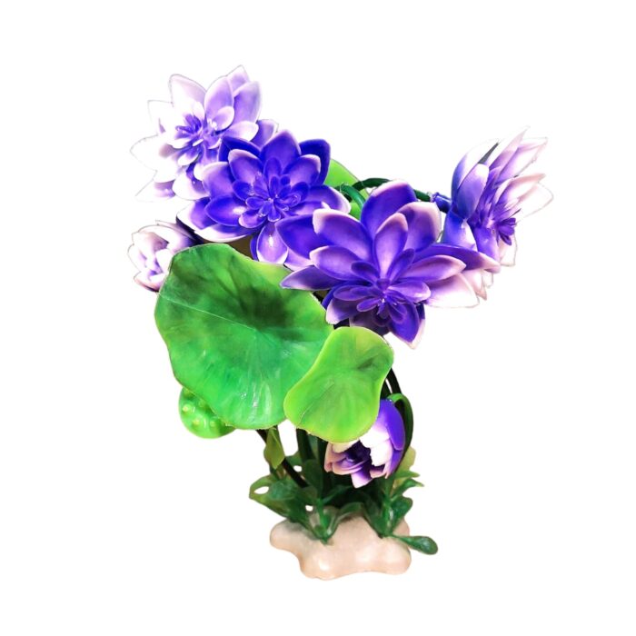 Dekopflanze purpurne Blume